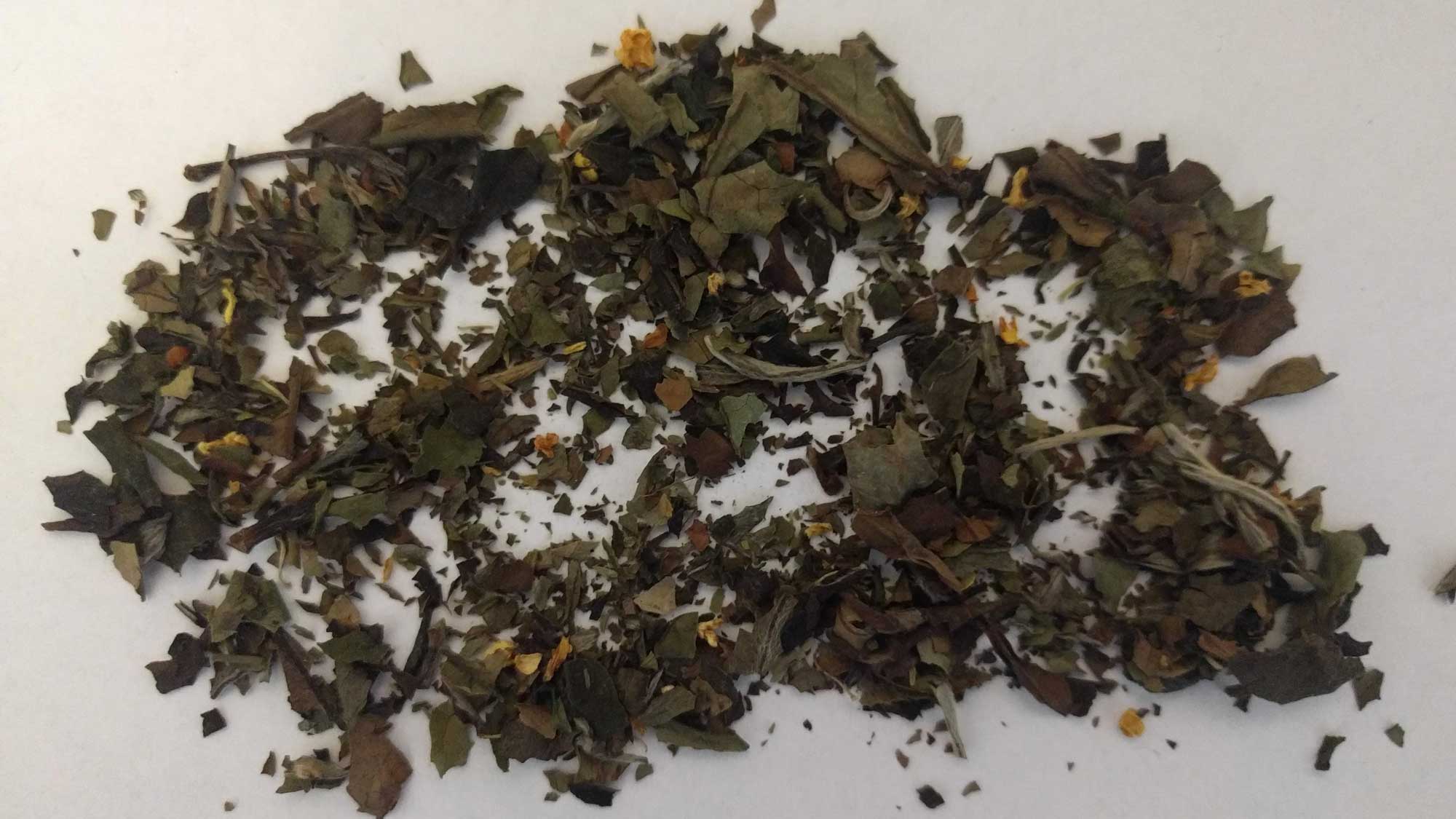 Photo of loose leaf parisian peach white tea